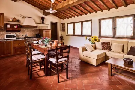 Il Solatio : villa Chianti 8 pers, 2 appartements : photo 19