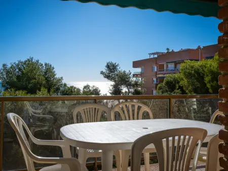 Duplex 8 pers, 4 chambres, plage directe à Torredembarra : photo 3