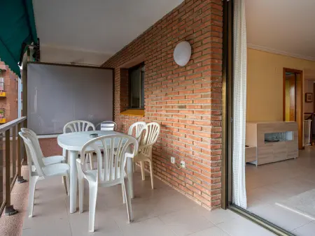 Duplex 8 pers, 4 chambres, plage directe à Torredembarra : photo 5