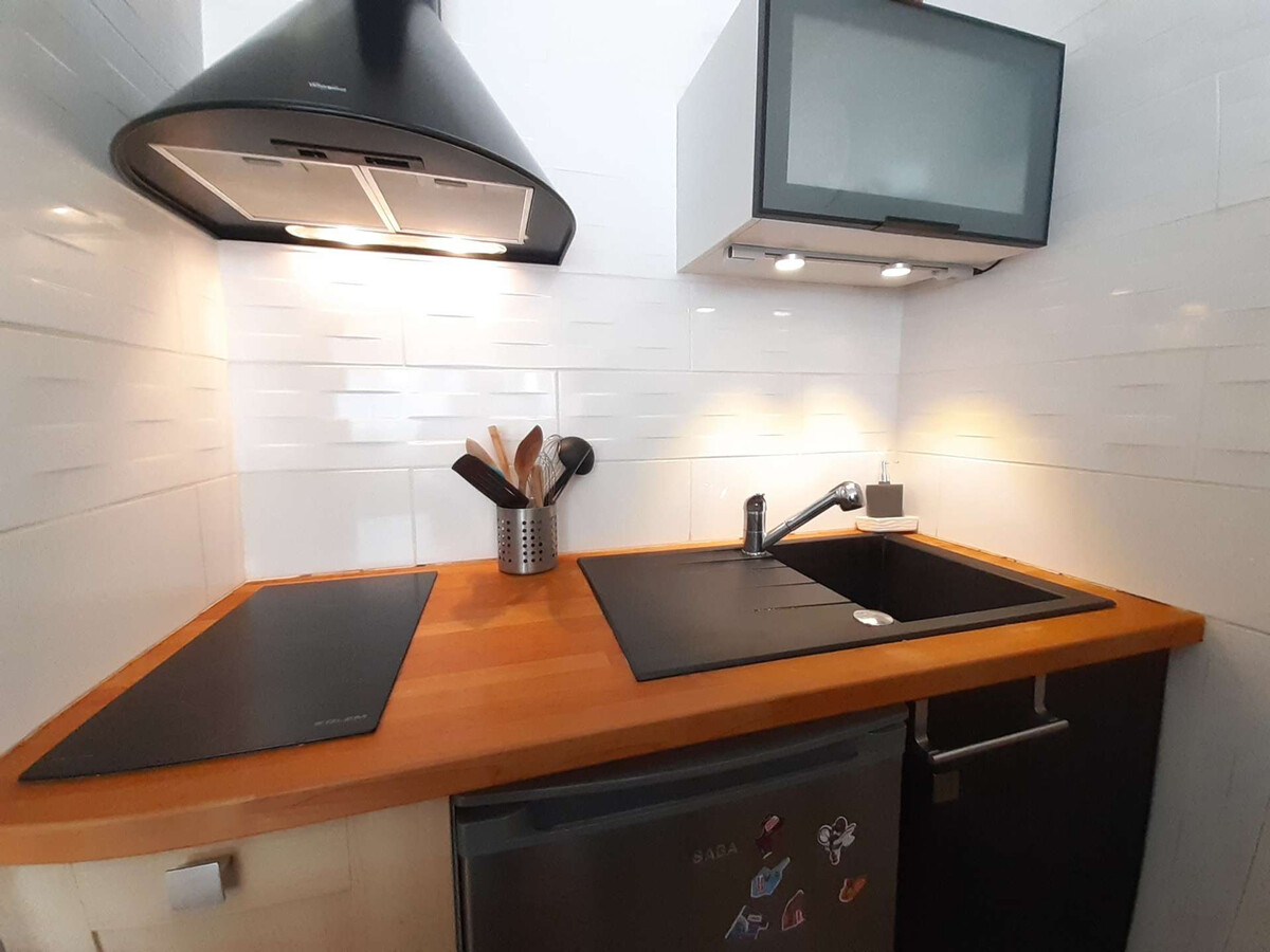 Studio cosy 4 pers, balcon, ascenseur, garage, Saint-Lary-Soulan - Photo 6
