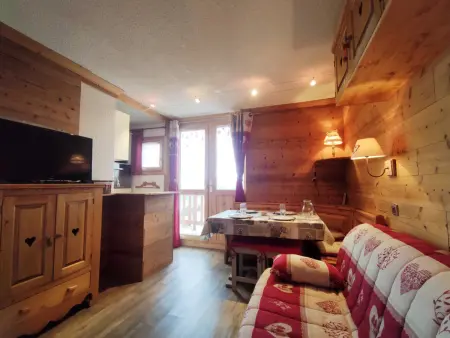 Location appartement à Plagne Villages, Studio cozy vue montagne - 4 pers.