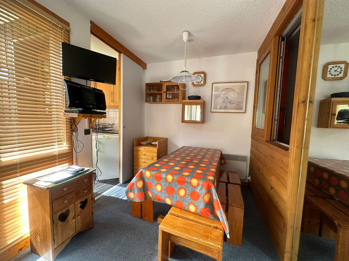 Studio 37 m² 4 personnes avec balcon vue pistes - Photo 1