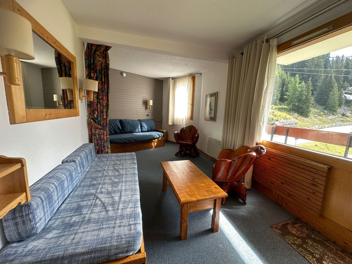 Studio 37 m² 4 personnes avec balcon vue pistes - Photo 2