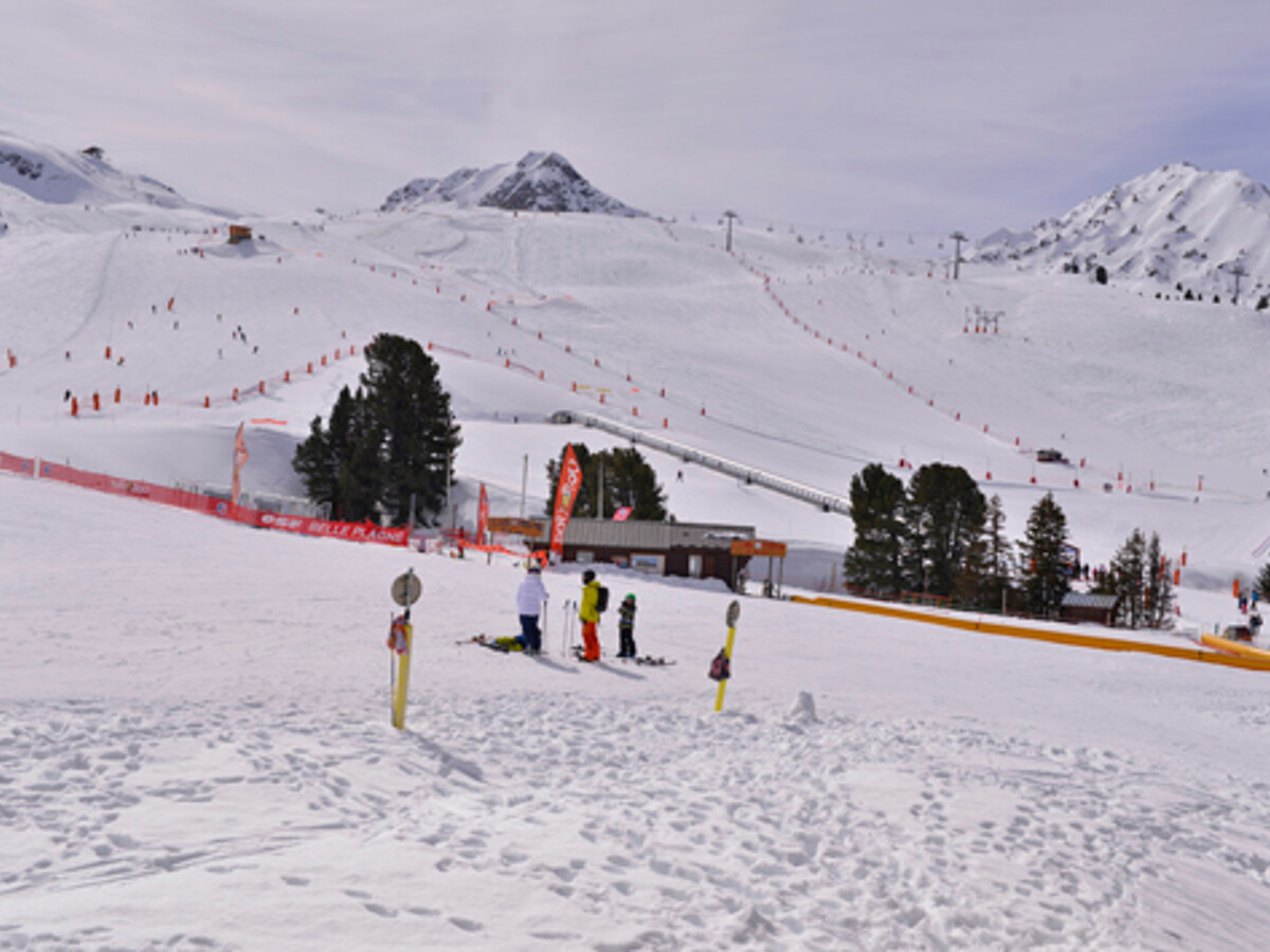 Appartement 6 pers. skis aux pieds, balcon Belle Plagne - Photo 9