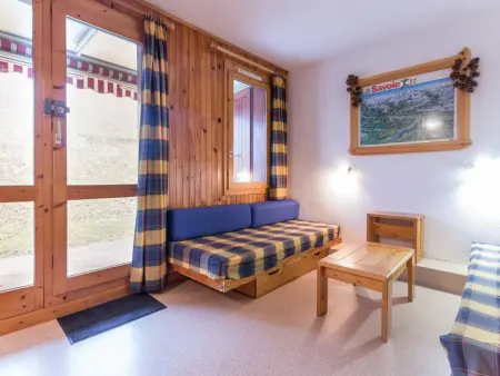 Location appartement à La Plagne Montchavin Les Coches, Studio cabine spacieux, proche pistes et centre, animaux admis