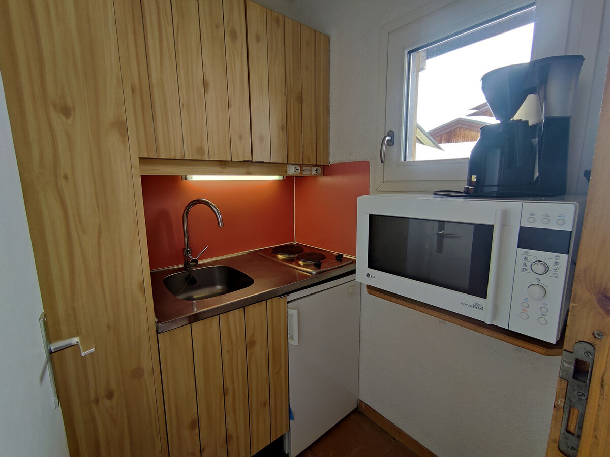 Studio mezzanine 32m² au pied des pistes à Plagne Villages - Photo 4