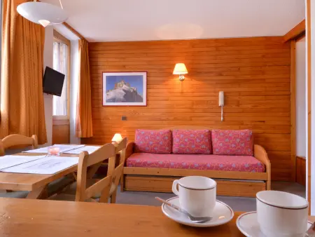 Studio ski aux pieds, 22 m² pour 4, Plagne Bellecôte : photo 5