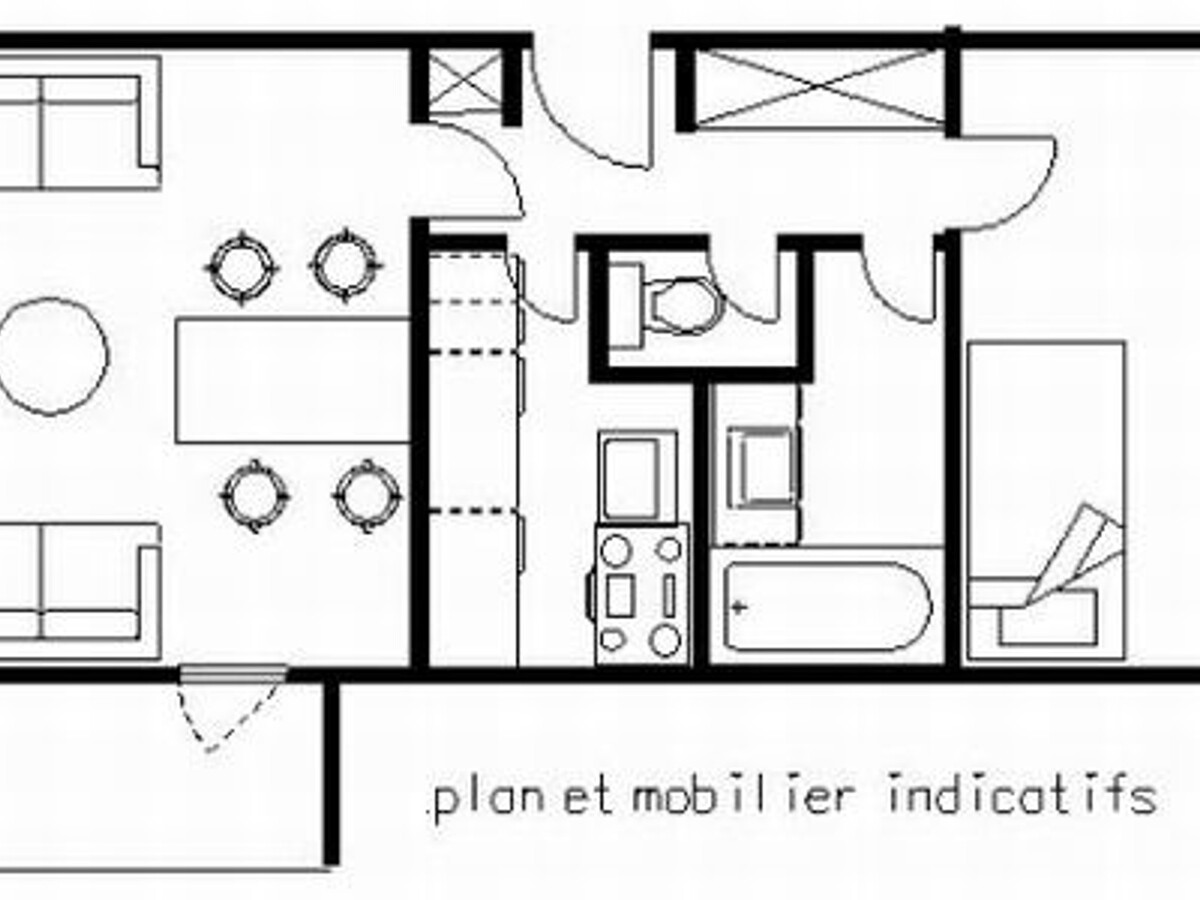 Appartement 2 pièces vue pistes, balcon et piscine à Plagne Bellecôte - Photo 3