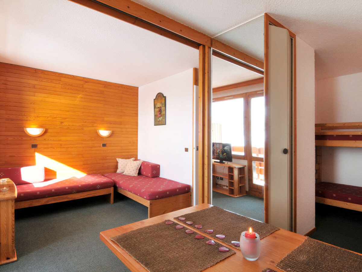 Studio 28m² vue pistes Belle Plagne, 4 pers. - Photo 1