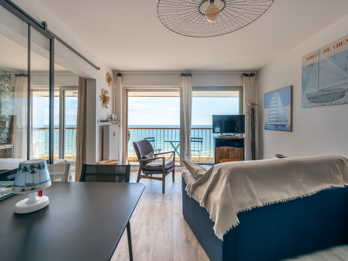 Appartement 3* face à la plage, 8e étage avec balcon - Photo 9