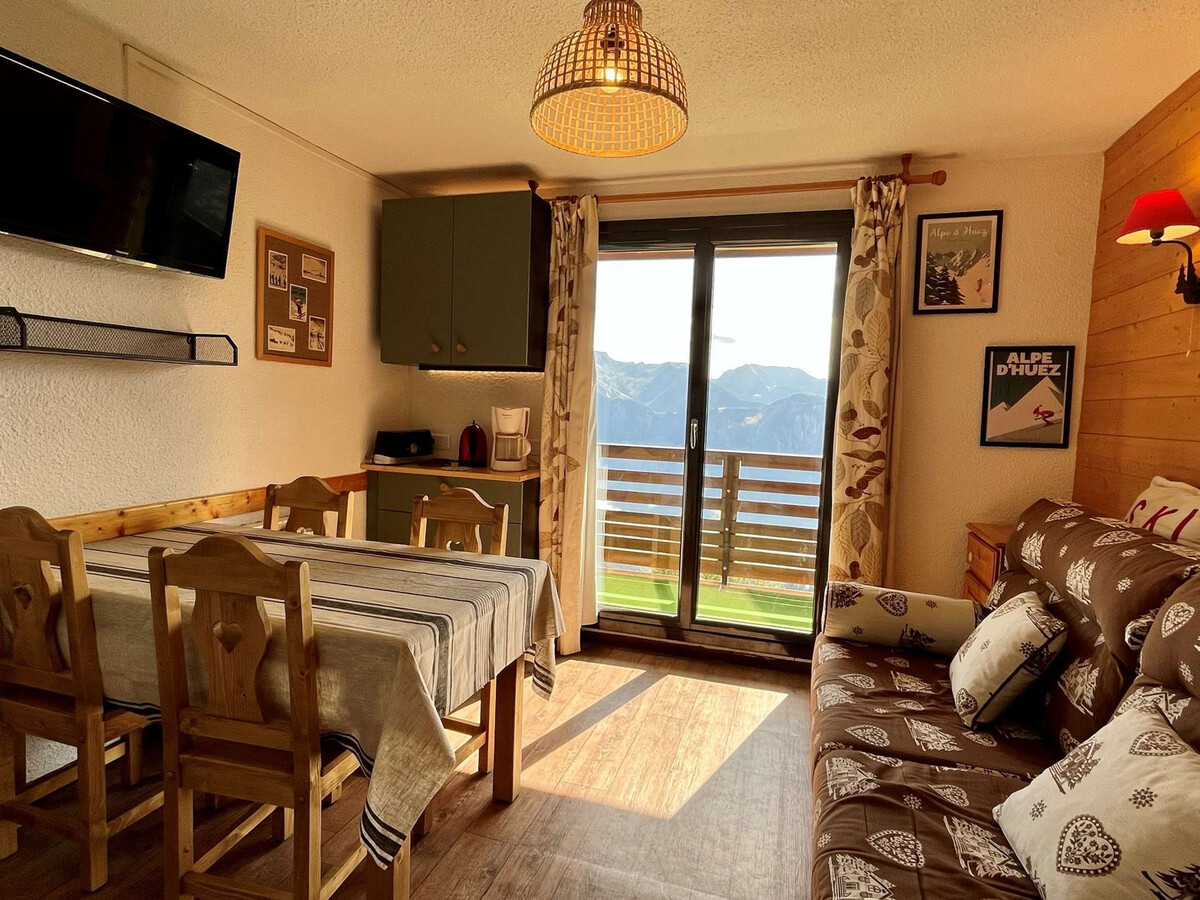 Appartement 5 pers. L'Alpe d'Huez, balcon sud, 250 m télécabine - Photo 1