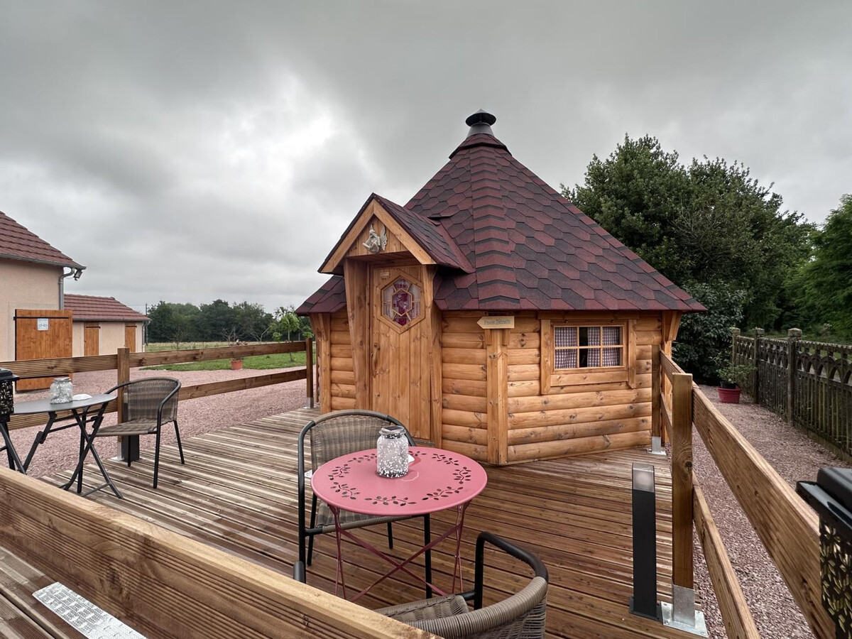 Gîte La Loge O fées avec spa à Saint-Léon - Photo 5