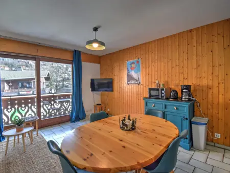 Studio 4 pers centre Morzine, balcon sud-ouest : photo 2