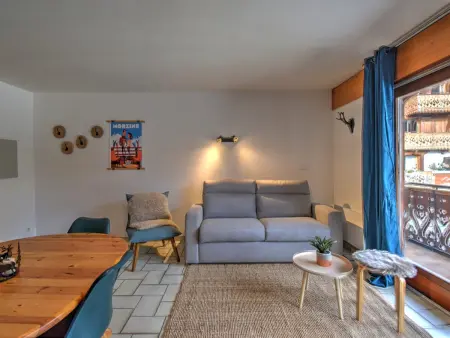 Studio 4 pers centre Morzine, balcon sud-ouest : photo 4