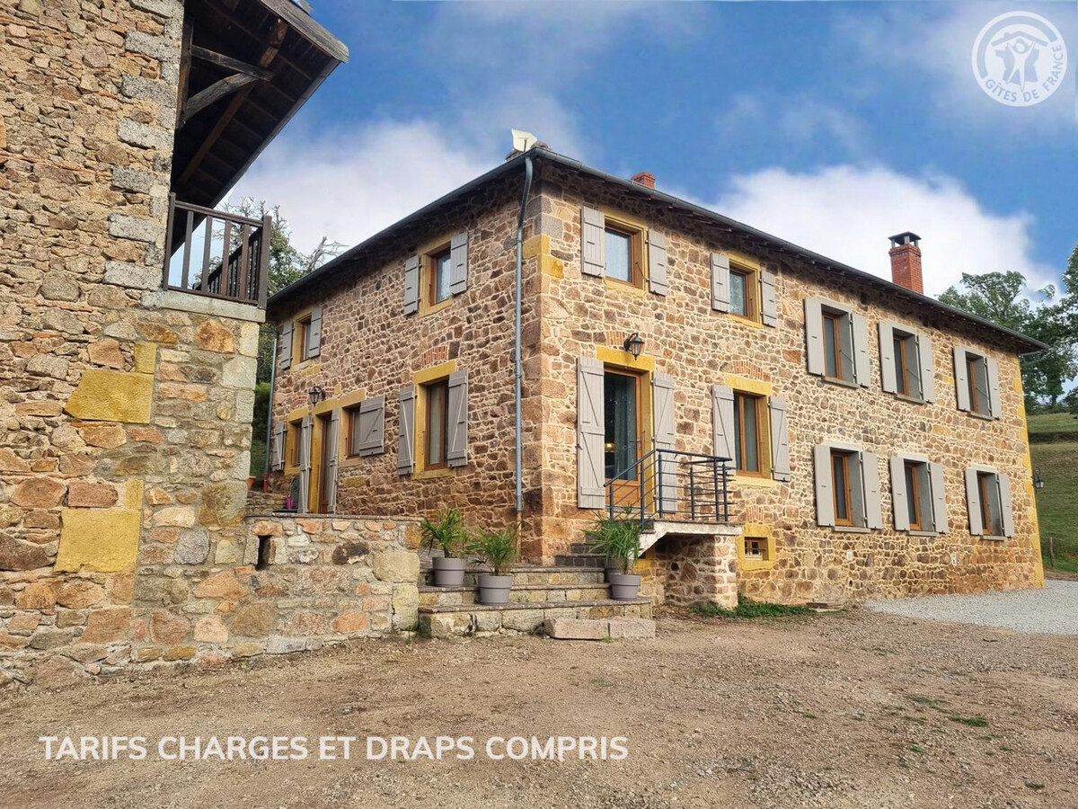 Gîte 6 pers. avec terrasse 50m² à Belmont-de-la-Loire - Photo 1