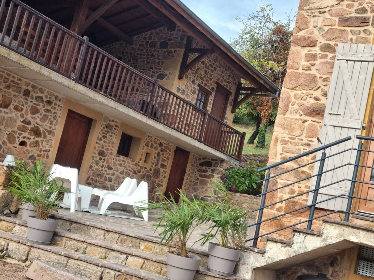 Gîte 6 pers. avec terrasse 50m² à Belmont-de-la-Loire - Photo 4
