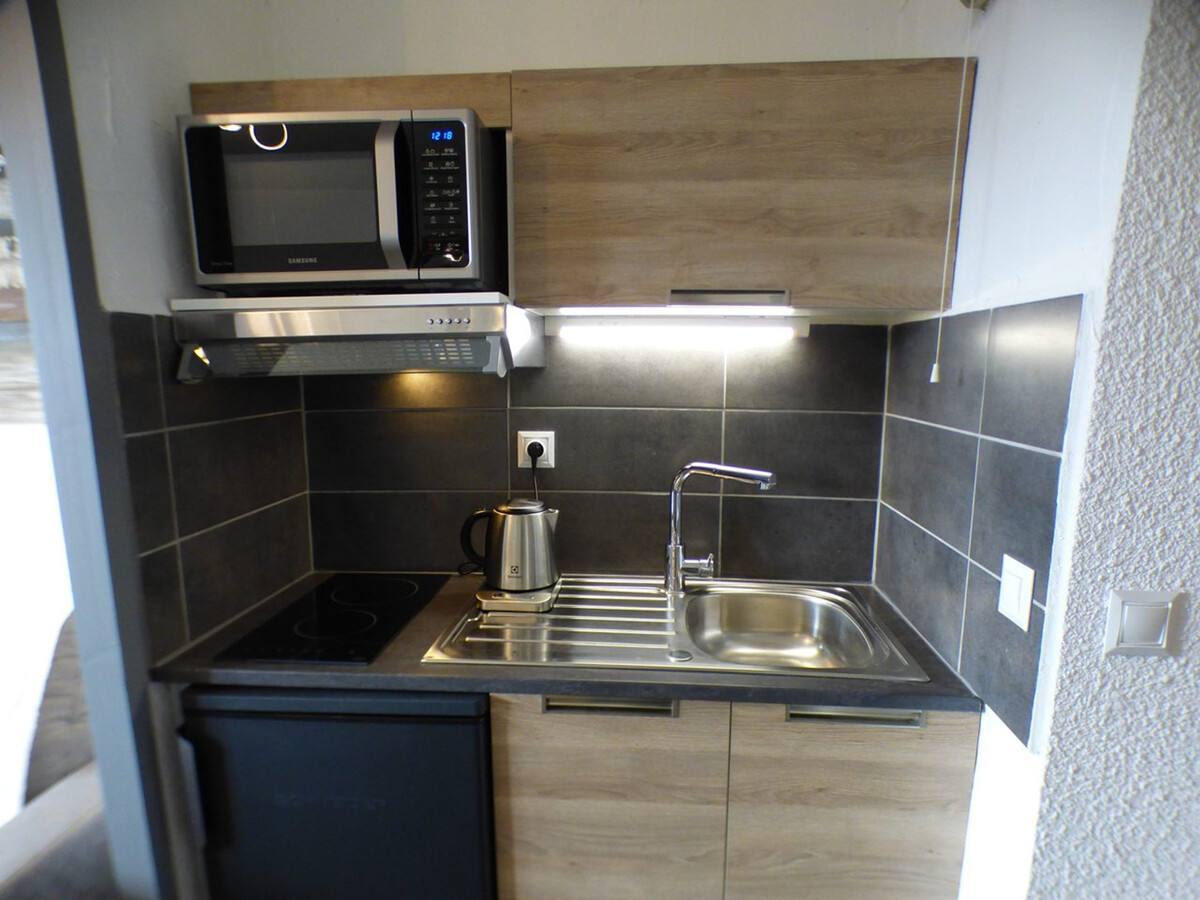 Studio cabine 4 pers. aux Saisies, balcon sud-est - Photo 9