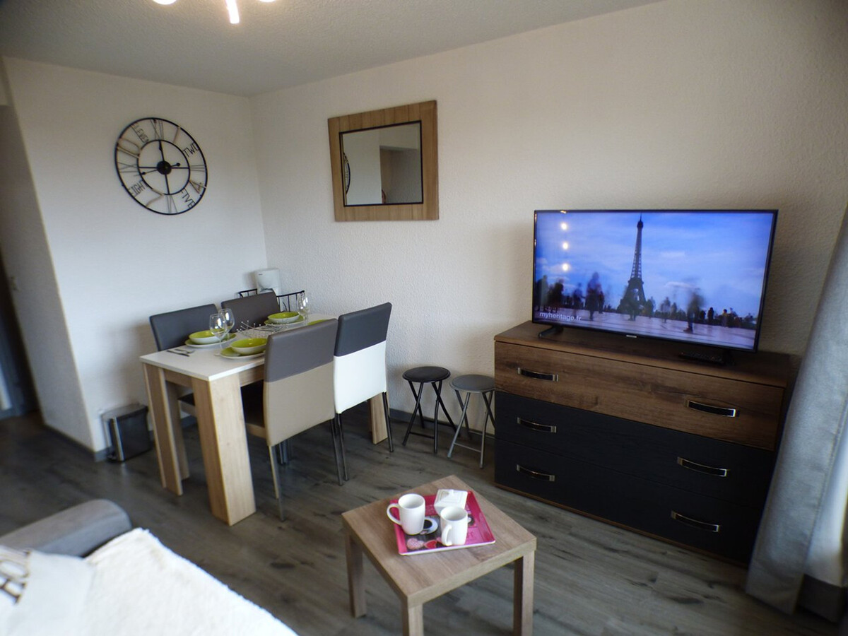 Studio cabine 4 pers. aux Saisies, balcon sud-est - Photo 10