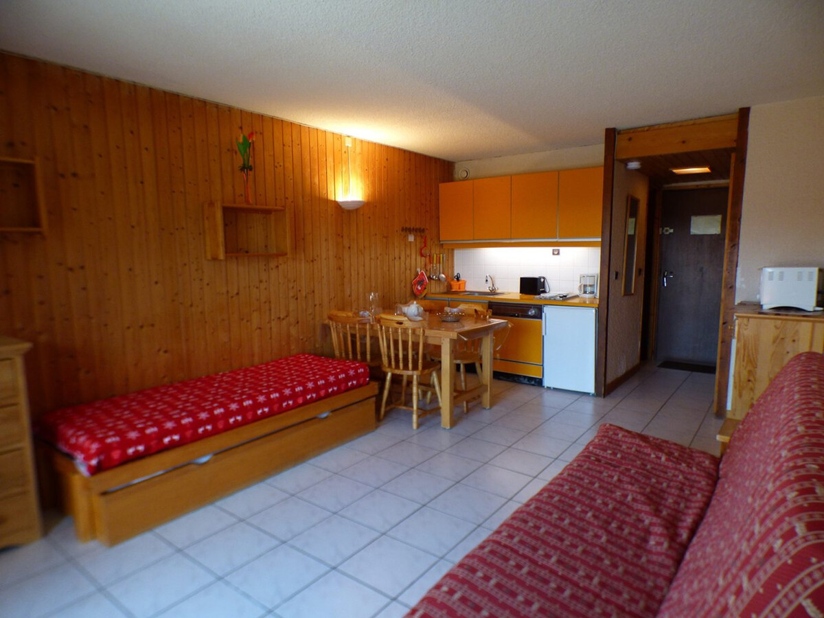 Studio Les Saisies avec terrasse, accès pistes à pied - Photo 5