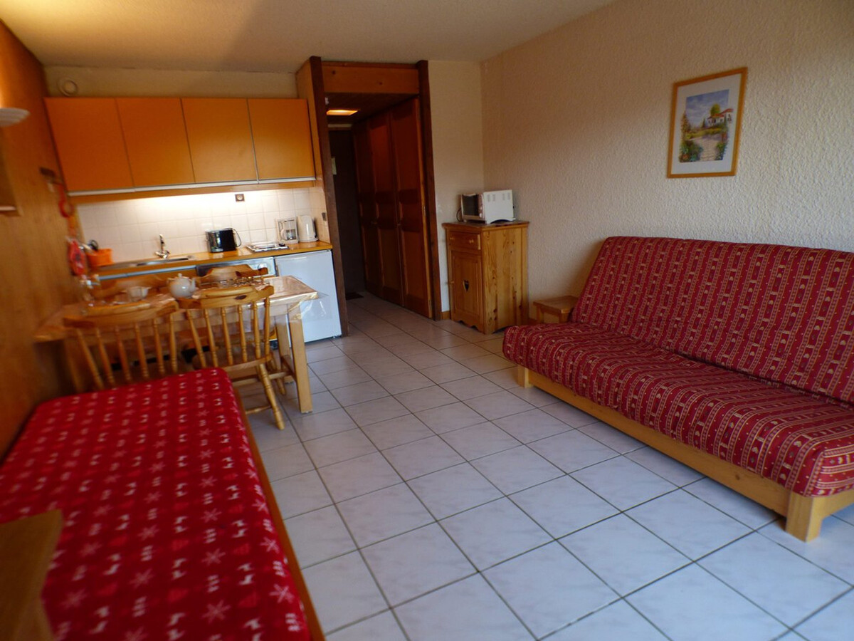 Studio Les Saisies avec terrasse, accès pistes à pied - Photo 7