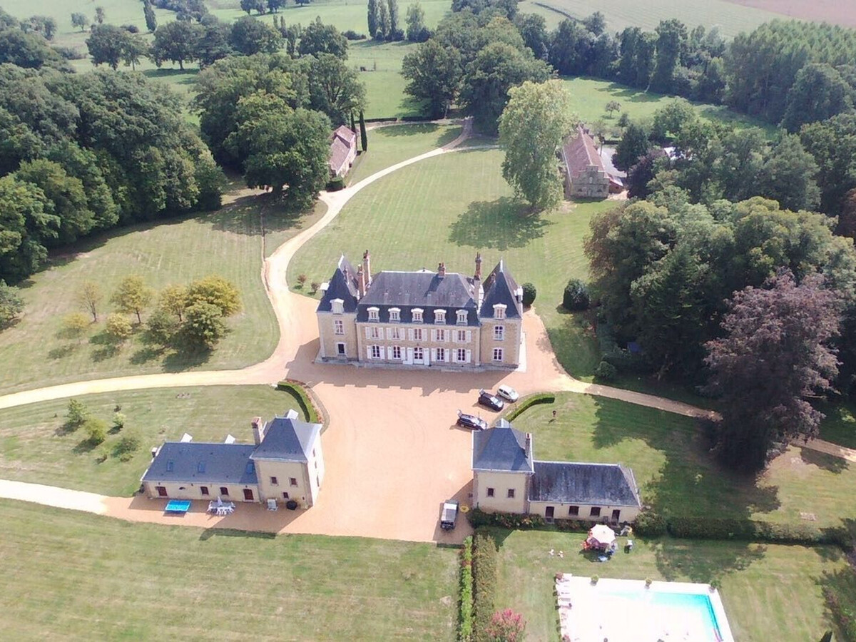 Gîte 8 pers. avec piscine chauffée, domaine 17e-18e siècle - Photo 34