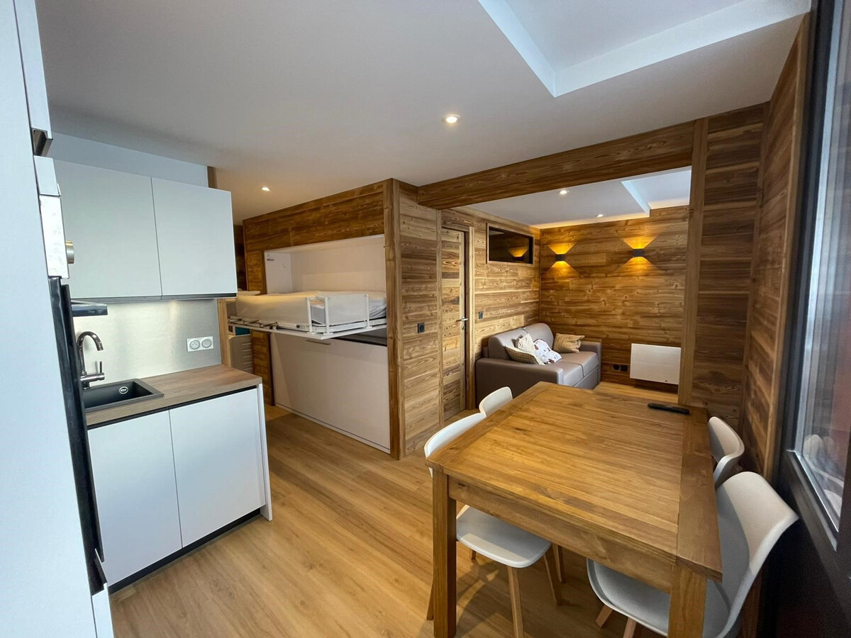 Appartement 2 pièces rénové, pieds des pistes à Tignes - Photo 2