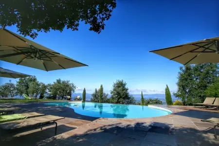 Villa Clemacine, gîte 6 personnes aux portes de la Toscane : photo 7