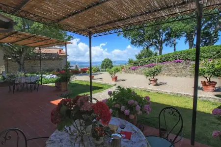 Villa Clemacine, gîte 6 personnes aux portes de la Toscane : photo 11