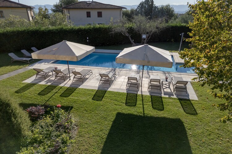 Villa Loro Ciuffenna : 5 chambres, piscine privée, vue Toscane - Photo 39