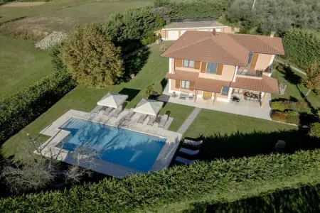 Villa Loro Ciuffenna : 5 chambres, piscine privée, vue Toscane : photo 6