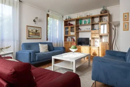 Villa Loro Ciuffenna : 5 chambres, piscine privée, vue Toscane : photo 19