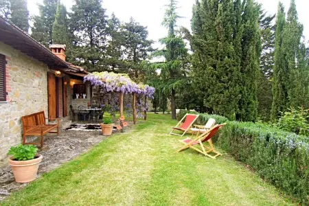 Casa Stefania, gîte toscan XVe siècle avec piscine : photo 13
