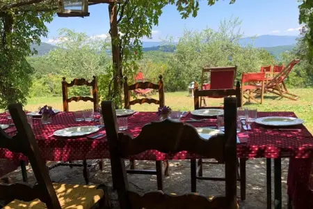 Casa Stefania, gîte toscan XVe siècle avec piscine : photo 17