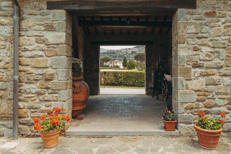 Gîte Cipresso à Cortona, piscine et jardin partagés - Photo 16