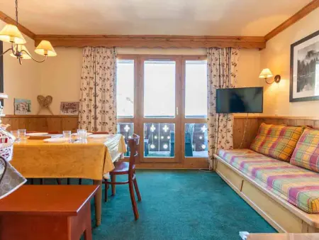 Location appartement à Valmorel, Duplex 6 pers, Hameau de la Forêt, 3 chambres, balcons, ski-in/ski-out