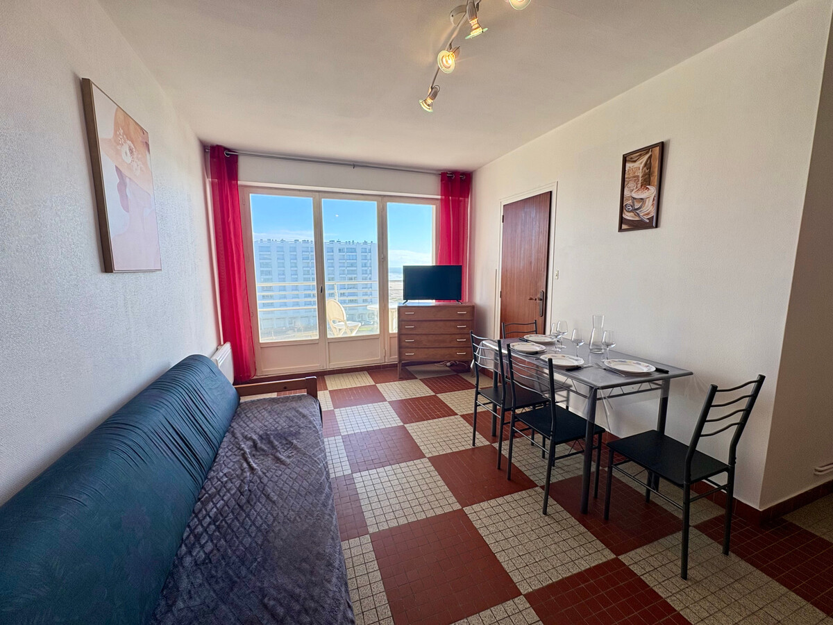 Studio 7e étage, vue mer 180°, à 50m de la plage - Photo 2