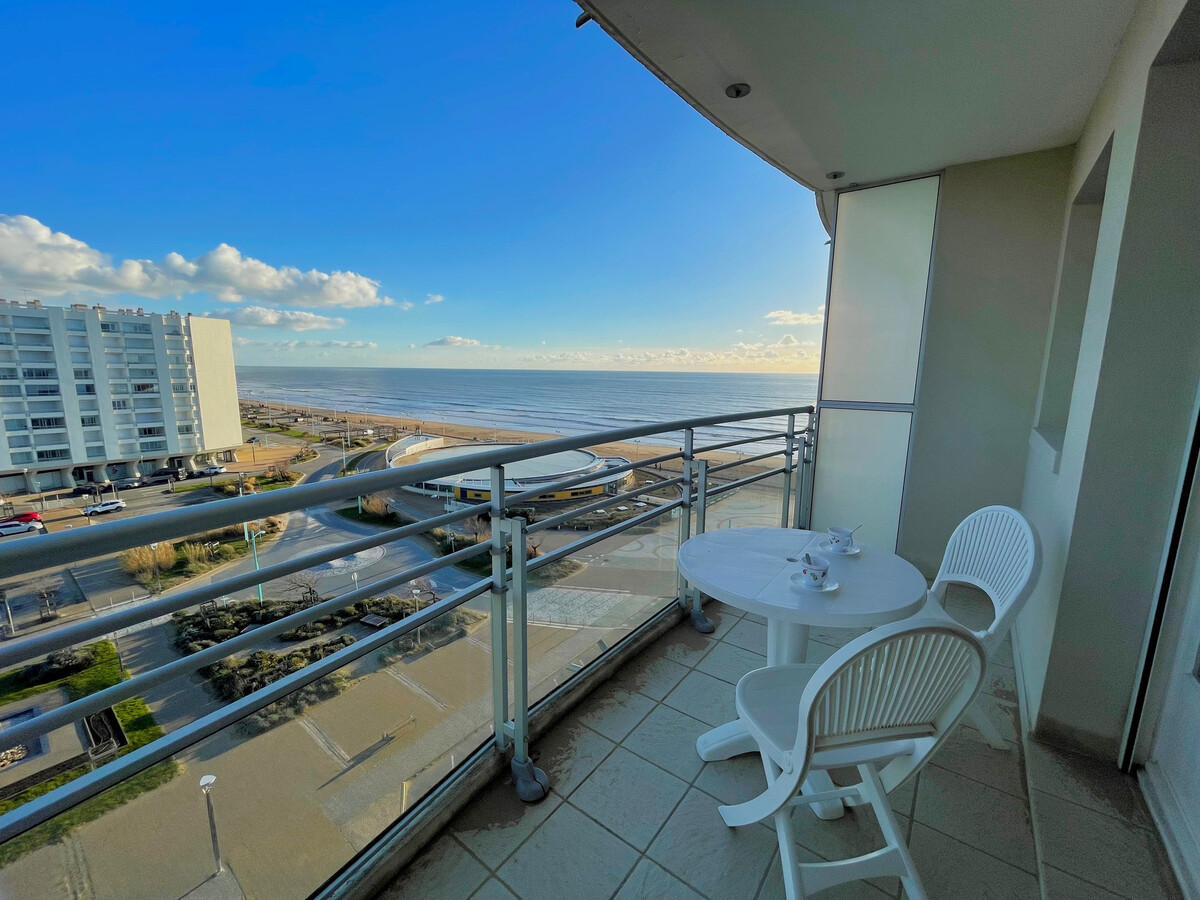Studio 7e étage, vue mer 180°, à 50m de la plage - Photo 5