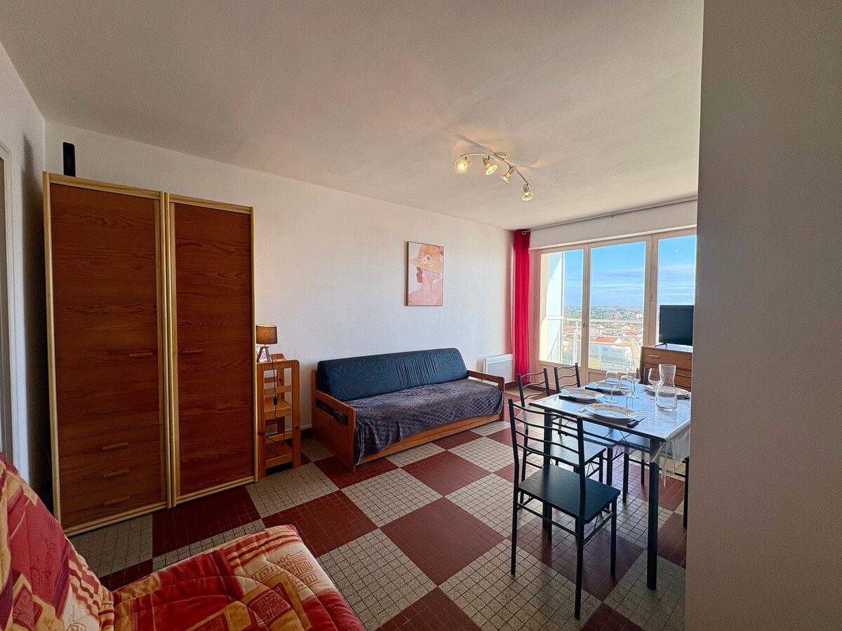 Studio 7e étage, vue mer 180°, à 50m de la plage - Photo 11