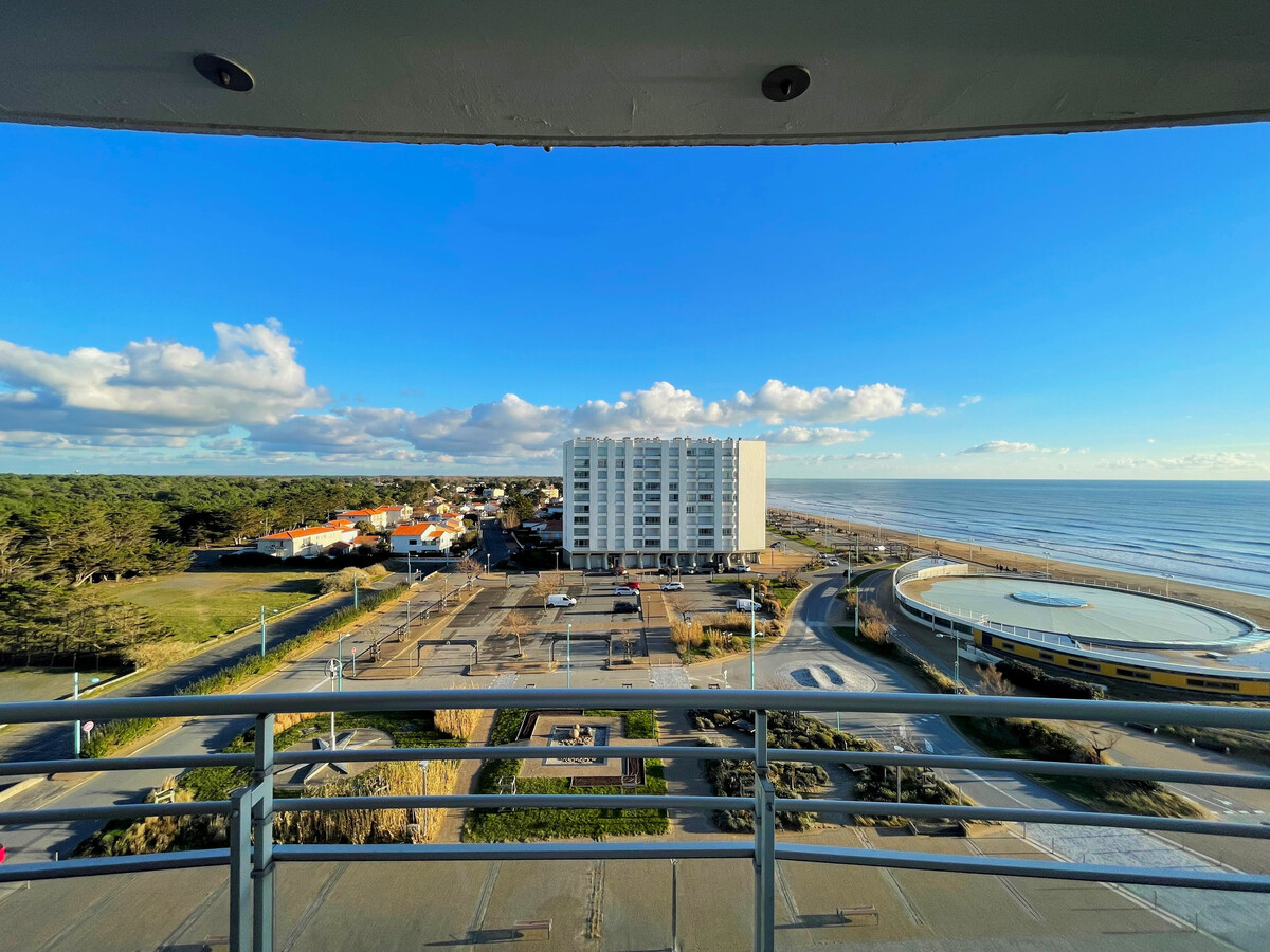 Studio 7e étage, vue mer 180°, à 50m de la plage - Photo 17