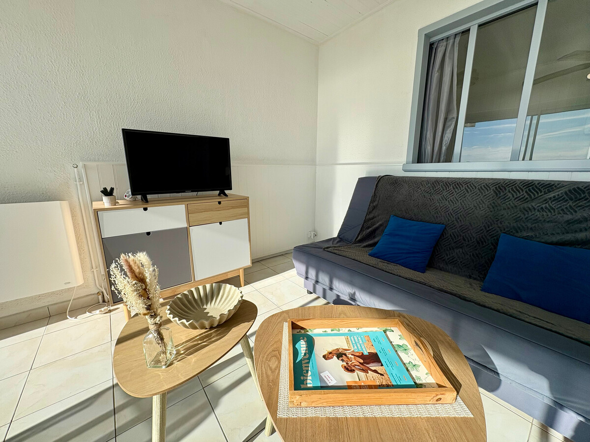 Studio lumineux 30m² avec alcôve, grand balcon face mer - Photo 9