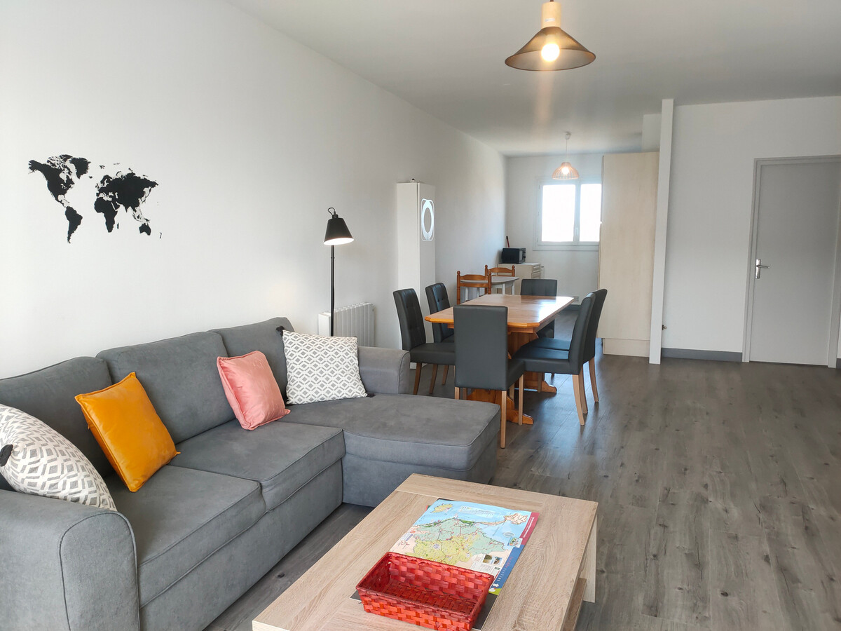 Appartement 69 m² 4 pers, 200 m plage, parking privé - Photo 2