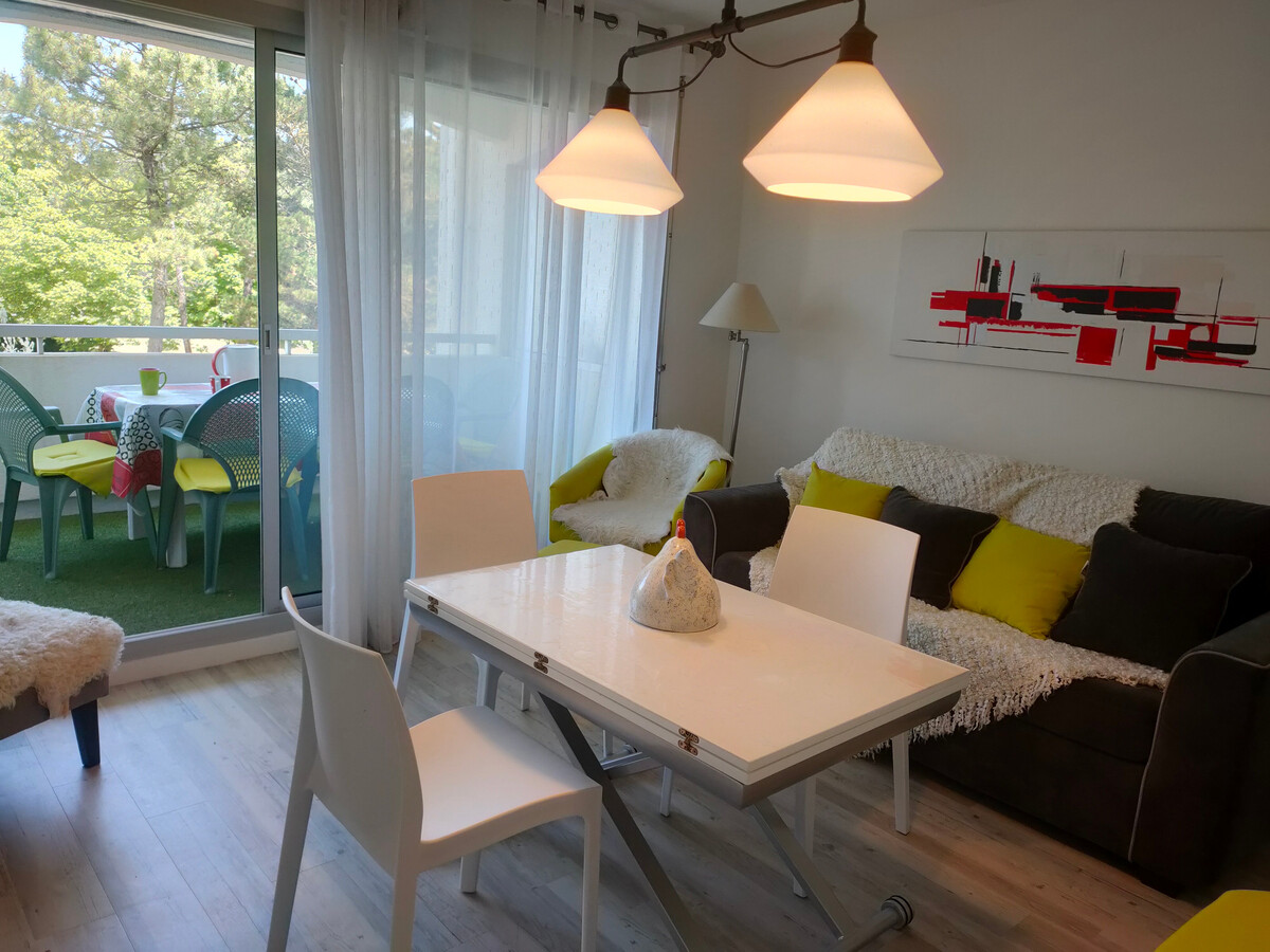 Appartement Lilas - 3 pers, balcon, proche plage - Photo 2