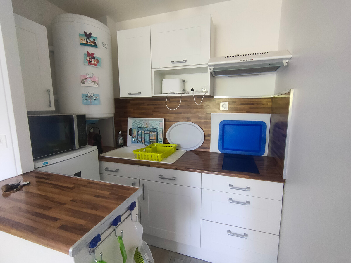 Appartement Lilas - 3 pers, balcon, proche plage - Photo 9