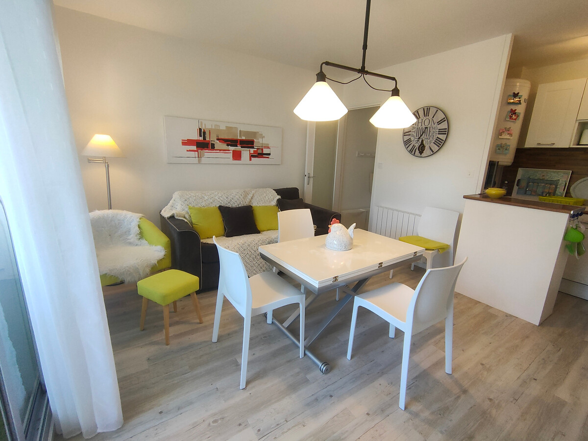 Appartement Lilas - 3 pers, balcon, proche plage - Photo 10