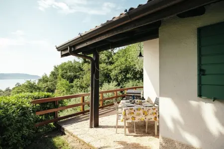 Casa del Capitano : maison style nautique vue lac de Garde