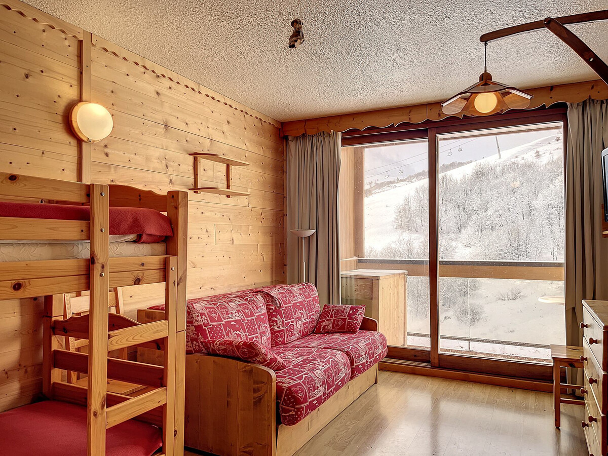 Studio 22m² aux pieds des pistes, balcon sud - Photo 1