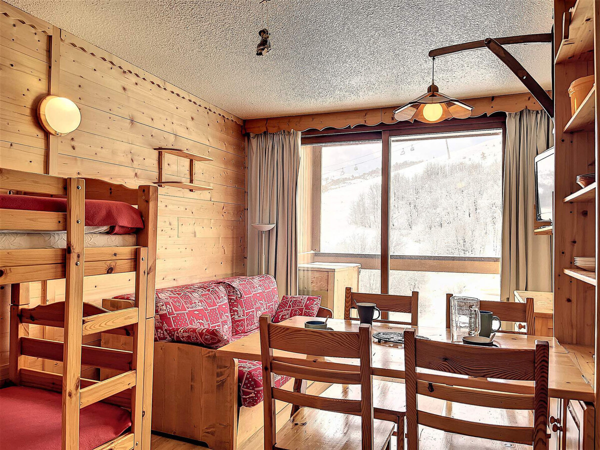 Studio 22m² aux pieds des pistes, balcon sud - Photo 2