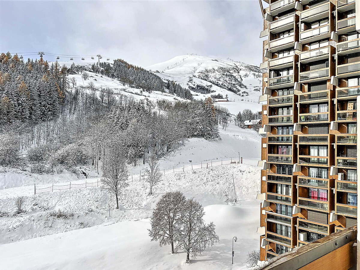Studio 22m² aux pieds des pistes, balcon sud - Photo 14