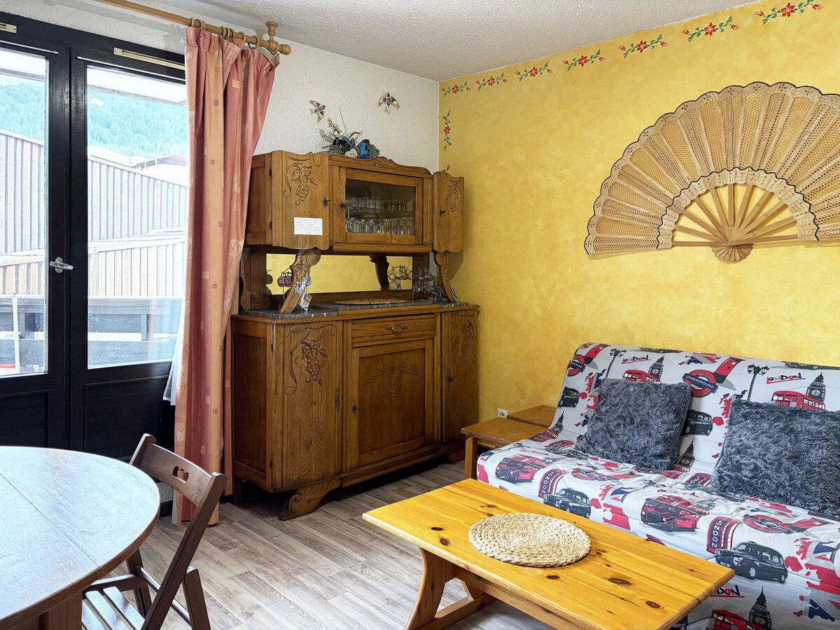 Studio skis aux pieds aux Orres, 4 personnes, balcon - Photo 2