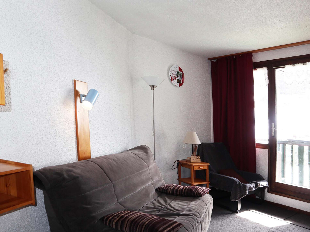 Studio 4 pers aux Orres, balcon face aux pistes - Photo 1
